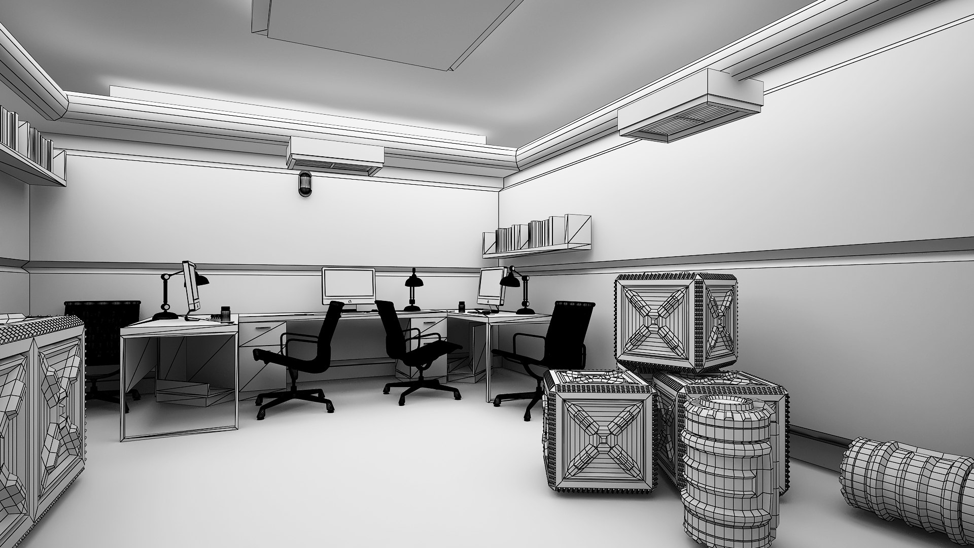 3D Sci-fi Corridor Set 04 CLAY https://p.turbosquid.com/ts-thumb/G8/Q4HCPE/vP/050/jpg/1620166314/1920x1080/fit_q87/75856a26b8e3ac7056b9791369d4325c5a97c43d/050.jpg