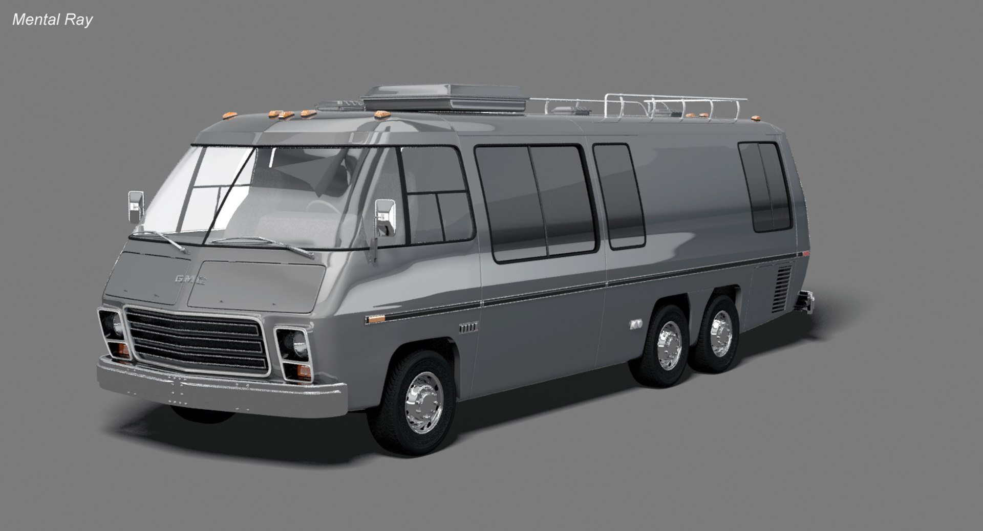 Gmc Motorhome 1972-1978 3D Model - TurboSquid 1352855