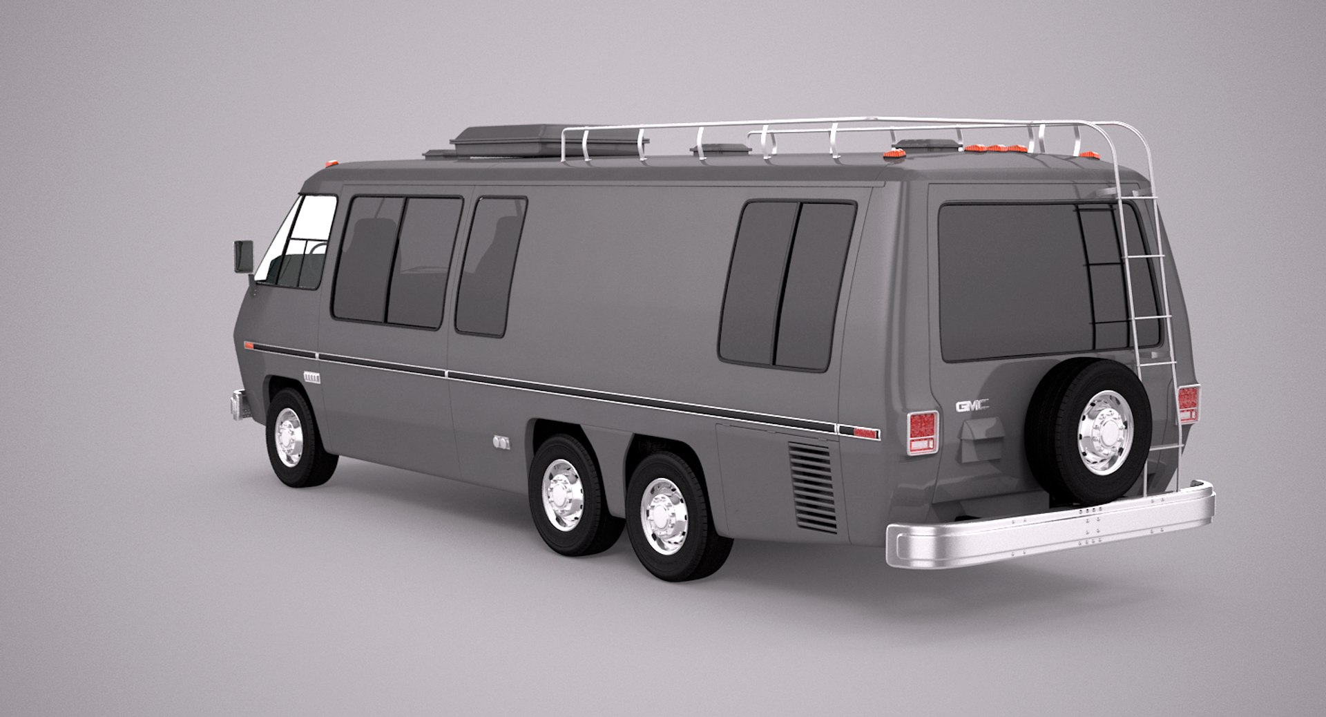 Gmc Motorhome 1972-1978 3D Model - TurboSquid 1352855