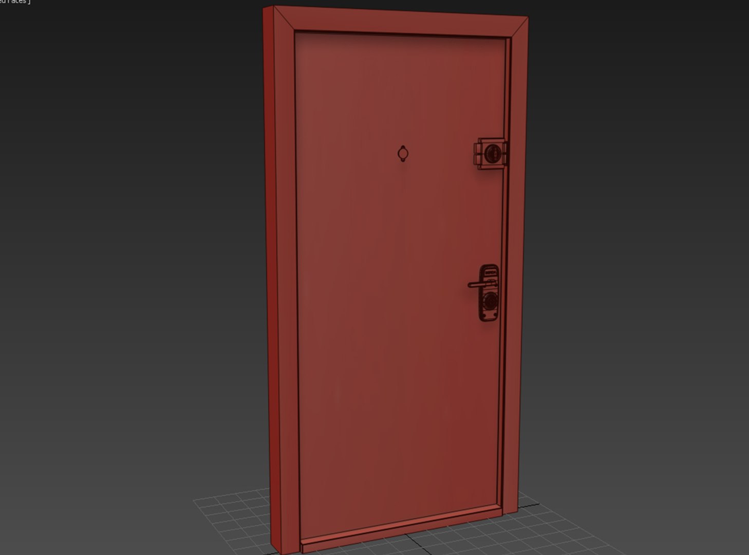 3d Model Apartment Doors