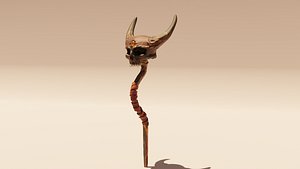 Mystic Wand 3D model