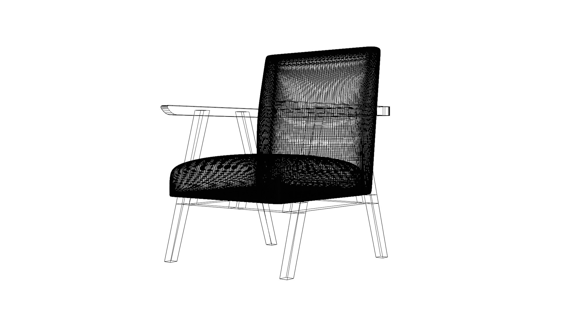 Modern Chair 3D Model - TurboSquid 1928720