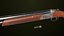 Double Barrel Shotguns 01 Single Mat All PBR Unity UE Textures