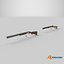 Double Barrel Shotguns 01 Single Mat All PBR Unity UE Textures