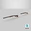 Double Barrel Shotguns 01 Single Mat All PBR Unity UE Textures