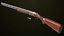 Double Barrel Shotguns 01 Single Mat All PBR Unity UE Textures