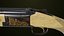 Double Barrel Shotguns 01 Single Mat All PBR Unity UE Textures