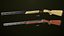 Double Barrel Shotguns 01 Single Mat All PBR Unity UE Textures