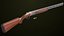 Double Barrel Shotguns 01 Single Mat All PBR Unity UE Textures
