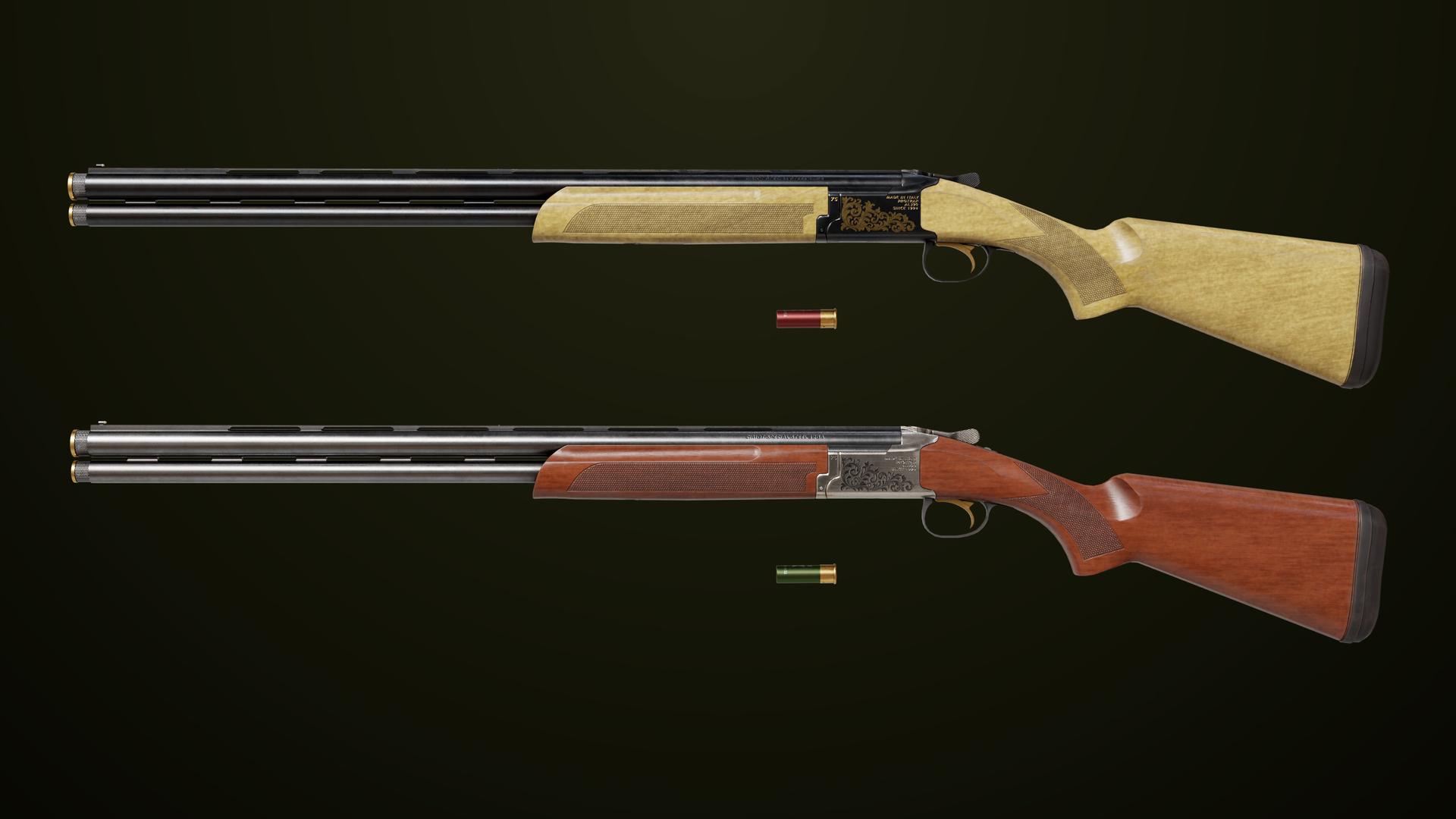 Double Barrel Shotguns 01 Single Mat All PBR Unity UE Textures 3D model https://p.turbosquid.com/ts-thumb/G8/ew5gx4/T1/classic_shotgun01/jpg/1757661774/1920x1080/turn_fit_q99/a522718f4c8f648d25ffc50d61ec596d46e4e4a9/classic_shotgun01-1.jpg
