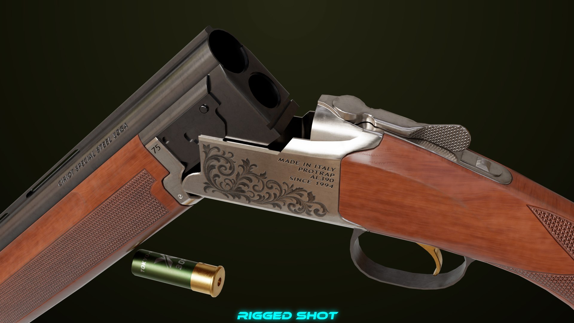 Double Barrel Shotguns 01 Single Mat All PBR Unity UE Textures 3D model https://p.turbosquid.com/ts-thumb/G8/ew5gx4/nH/classic_shotgun01_0034/jpg/1757661737/1920x1080/fit_q87/a9ade211b2c9279d334f57eb37ac4518e766ad9d/classic_shotgun01_0034.jpg