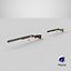 Double Barrel Shotguns 01 Single Mat All PBR Unity UE Textures