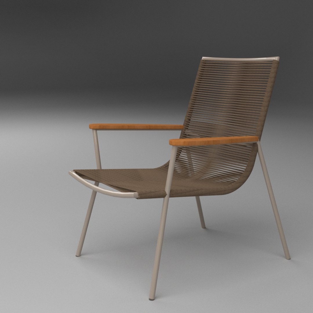 Chair armchair 3D model TurboSquid 1436868