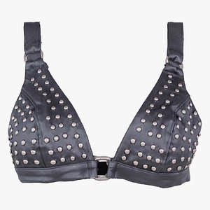 Studded Leather Bra Remastered