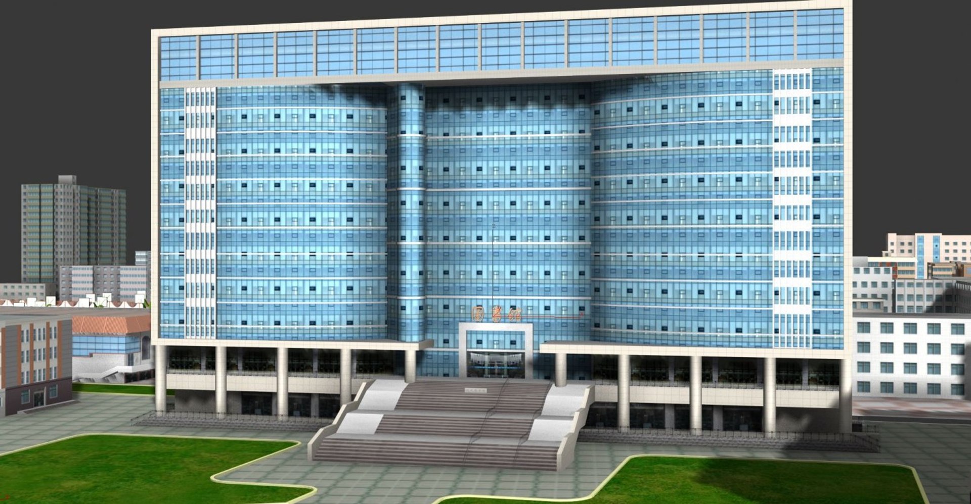 3D Real City Buildings - TurboSquid 1279014