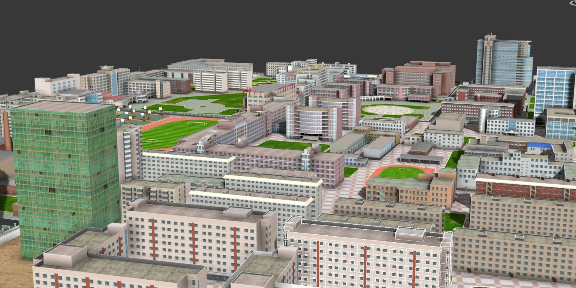 3D Real City Buildings - TurboSquid 1279014