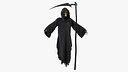 Grim Reaper with Scythe Set Rigged