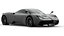 Modelo 3D del superdeportivo Pagani Huayra Black, obra maestra del hiperdeportivo