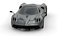 Modelo 3D del superdeportivo Pagani Huayra Black, obra maestra del hiperdeportivo