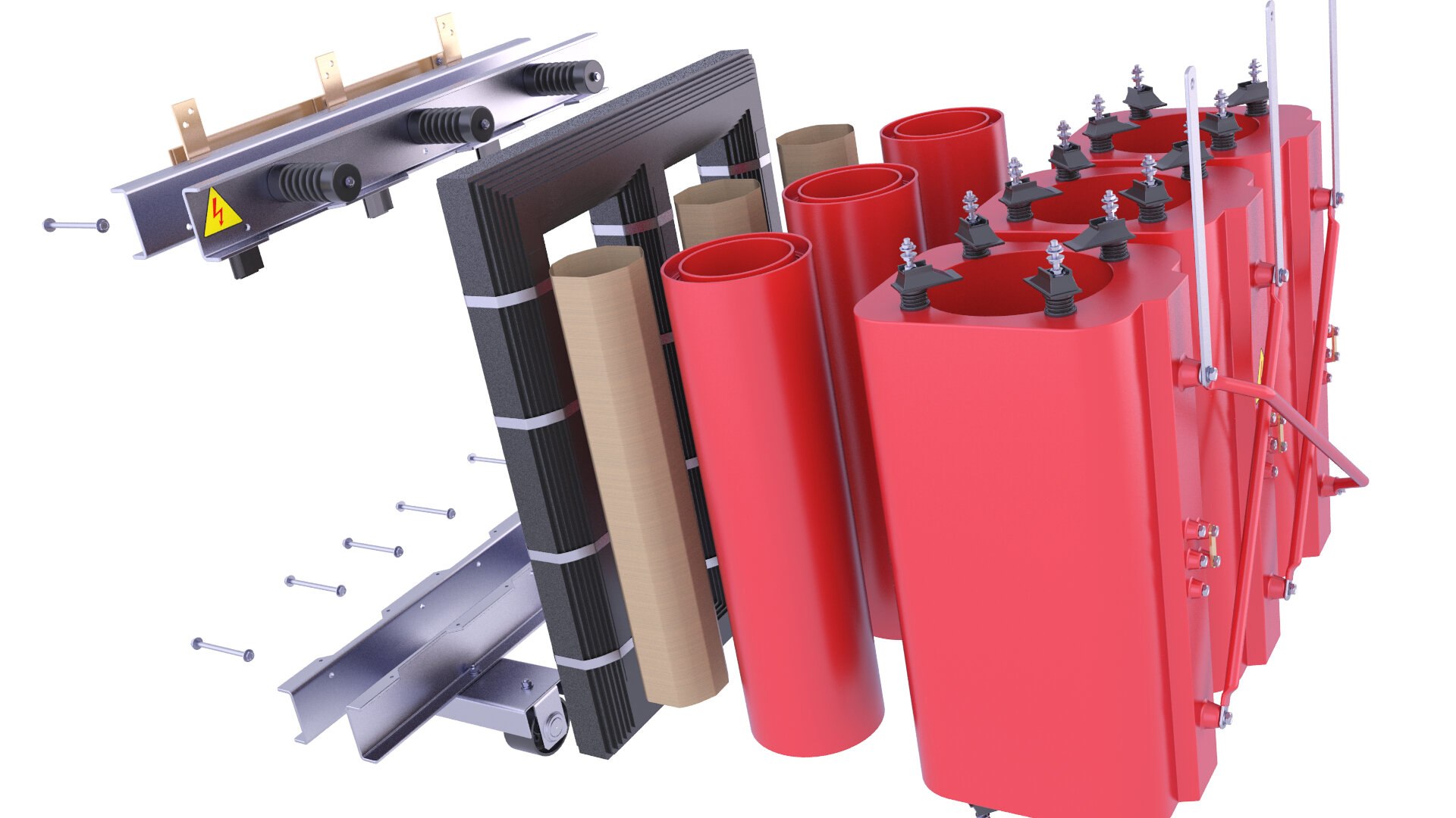 3D Cast Resin Transformer 71 TurboSquid 1742924