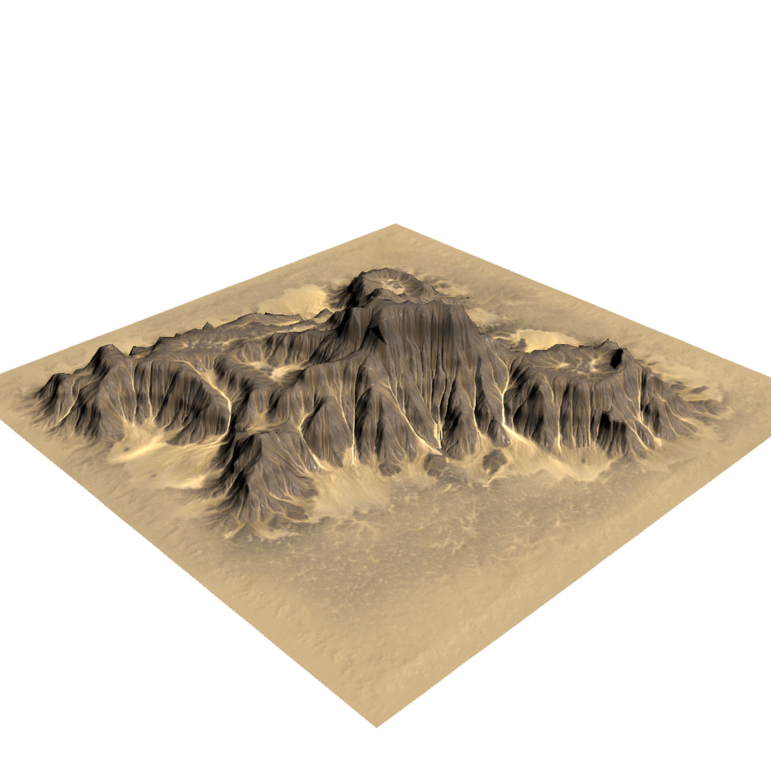 Obj Maps Mountain