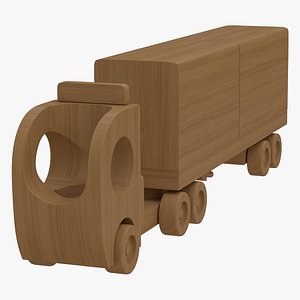 wooden toy truck 3ds