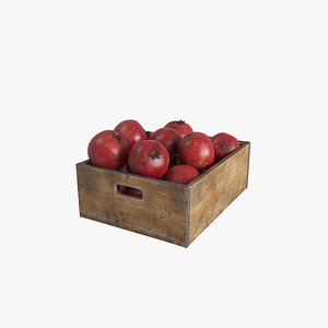 Pomegranate Fruit Crate