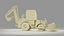 JCB Backhoe Loader 3D model