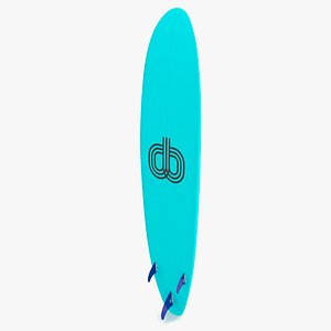 3D model Ultimate Longboard Surfboard