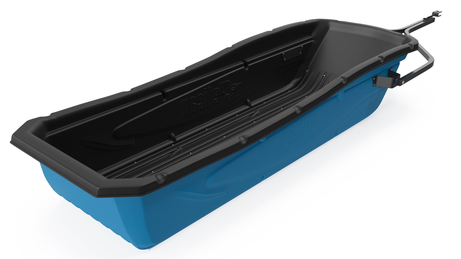 Cargo Sled Pelican Blue 3D model preview