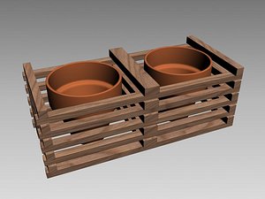 rail planter 3d max