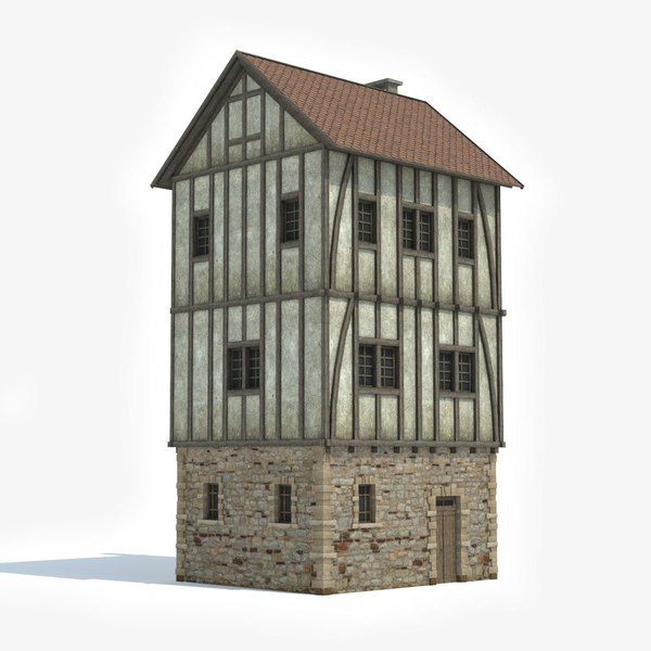 Ready medieval house 3D model - TurboSquid 1236194