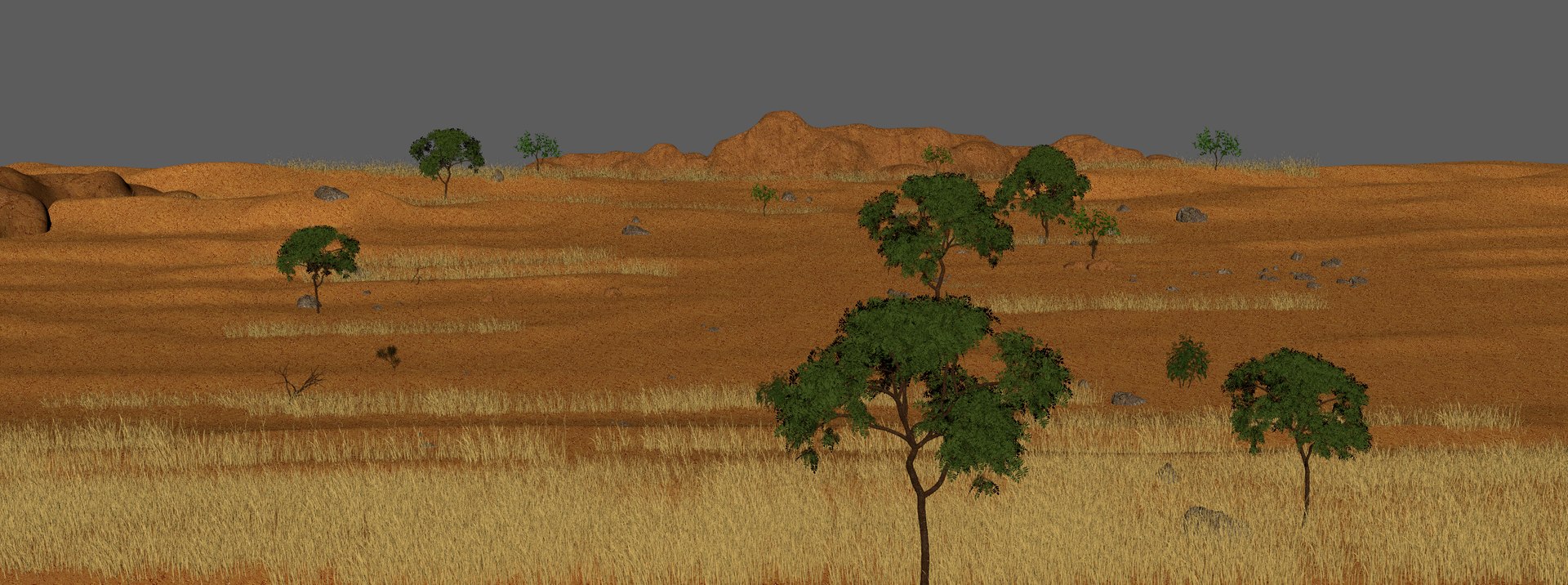 Savanna africa savannah model - TurboSquid 1228971