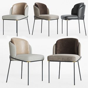 Minotti Fil noir Dining chair