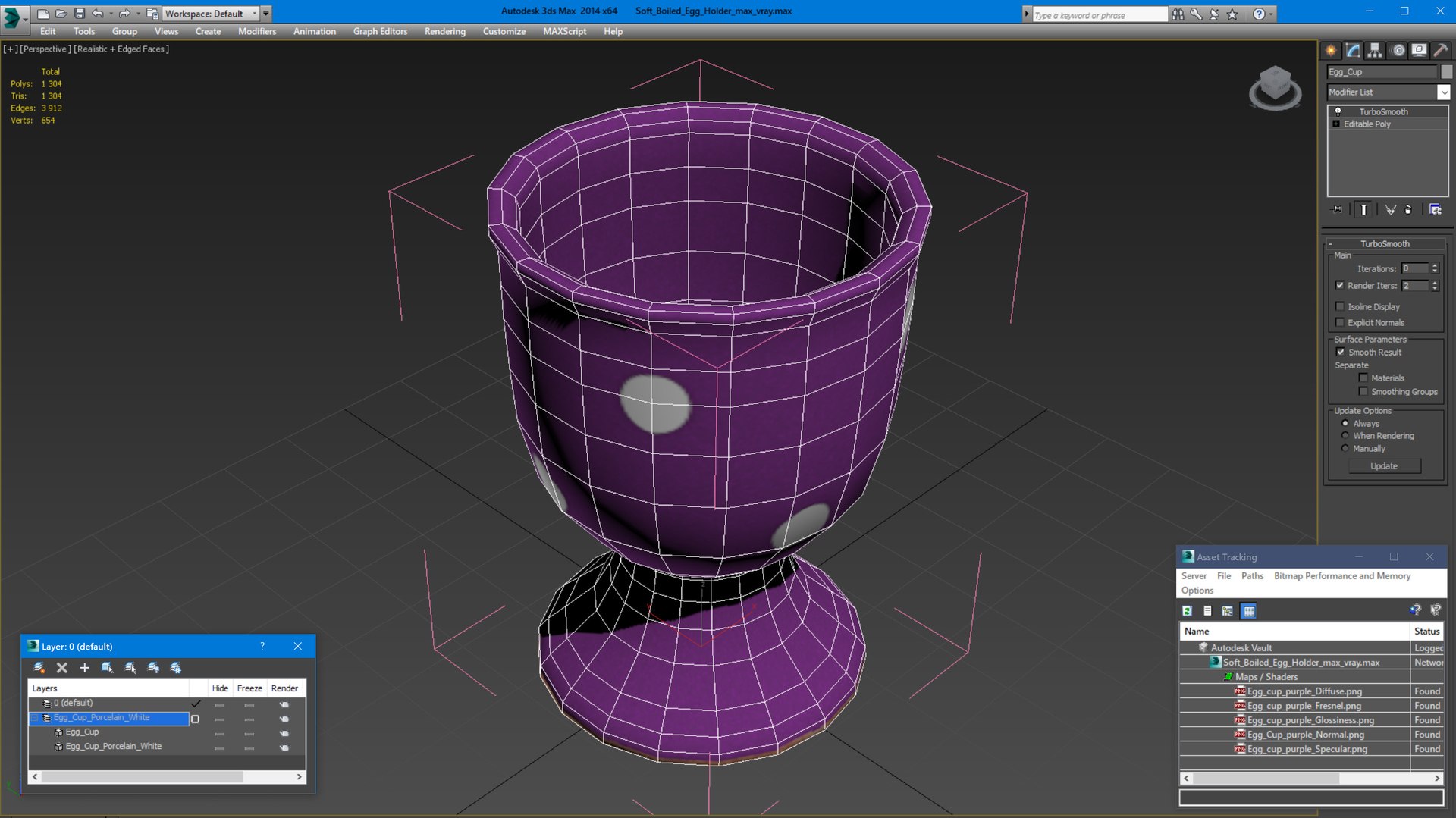 Soft boiled egg holder model turbosquid 1958526