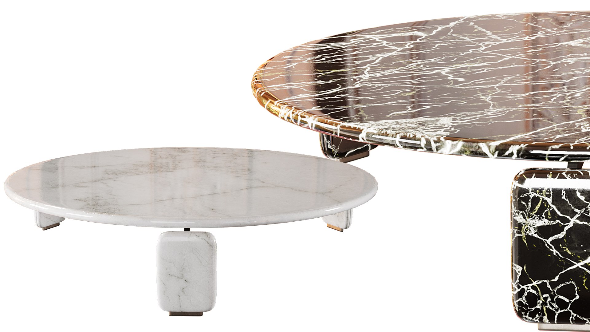 2 Drake Coffee Table By Minotti 3D Model - TurboSquid 2292558