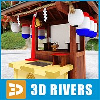Japanese temple 05 by 3DRivers