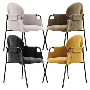 chair Claudio Arm 3D model