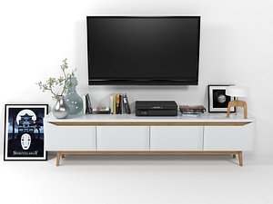 tv stand 3D model