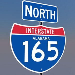 cinema4d interstate 165 signs alabama