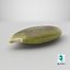 Semi di zucca sbucciati 02 - Scansione 3D