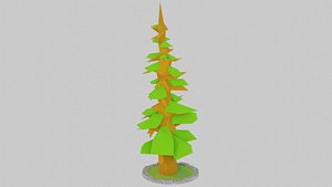 Stylized Tree low poly