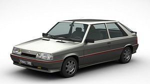 Renault 11 Turbo Coupe 3D model