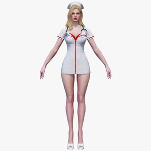 3D model Female nurse