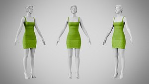 Dress 52 Avocado