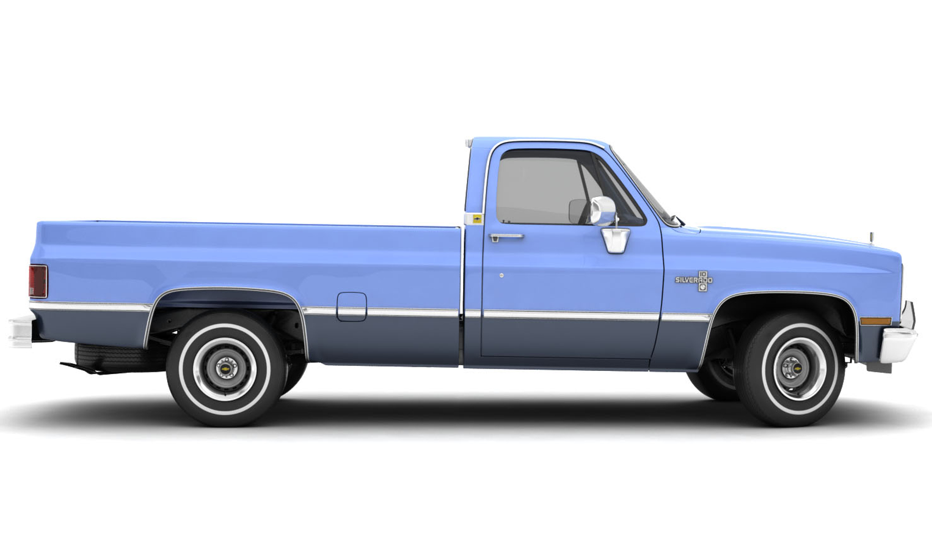 Chevrolet c10 silverado 1983 model - TurboSquid 1310781