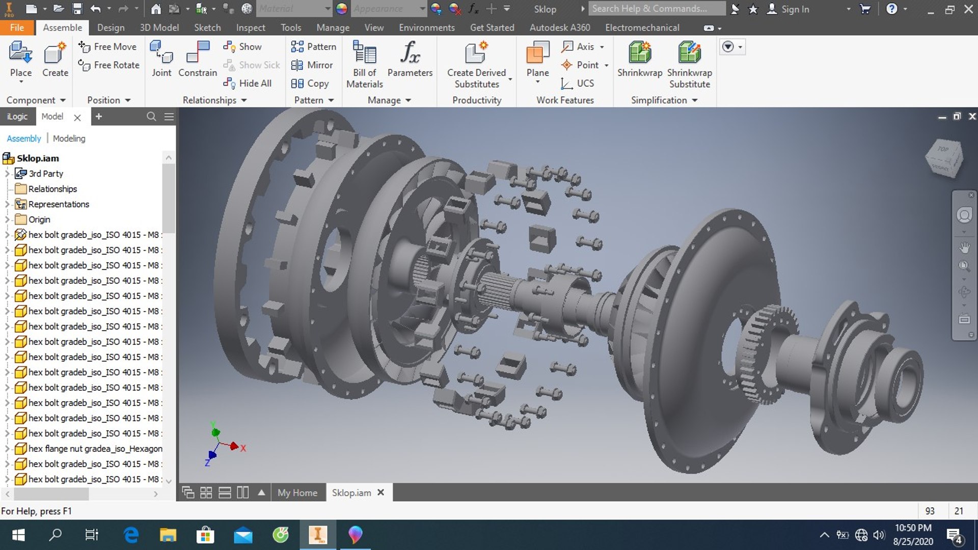 3D Transmission Torque Converter Model - TurboSquid 1611447