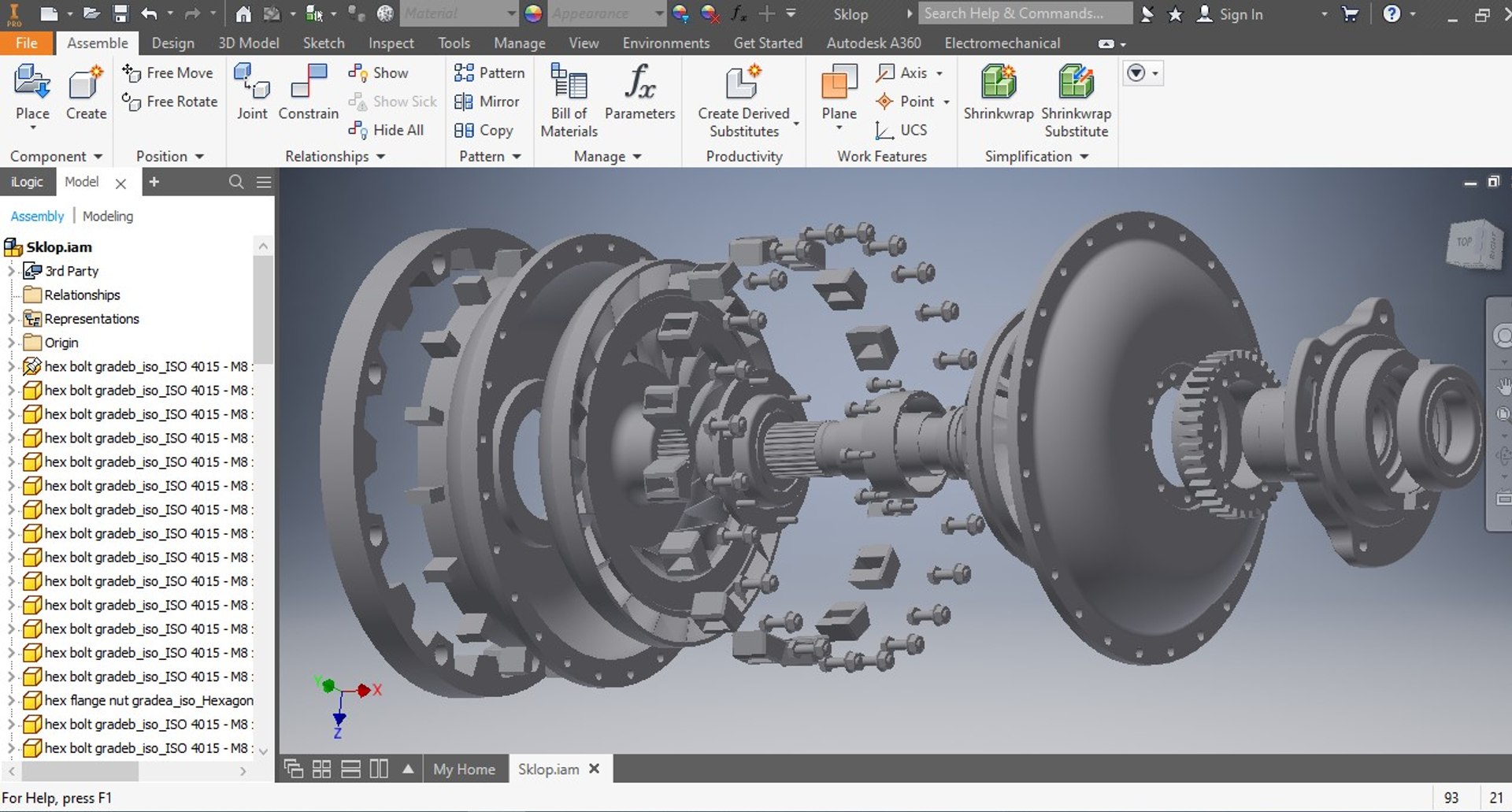 3D Transmission Torque Converter Model - TurboSquid 1611447