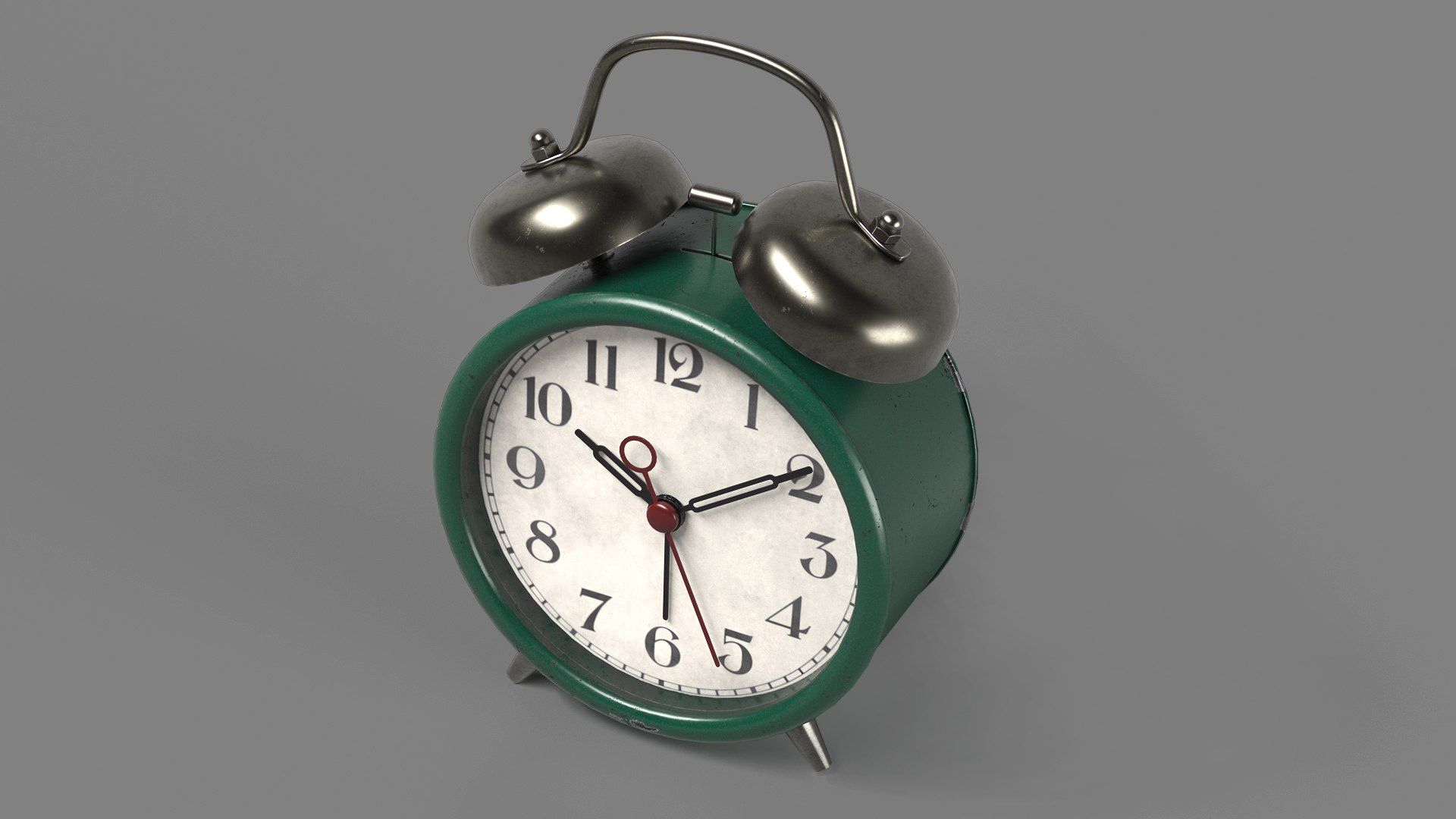 3D Sterling Noble Double Bell Alarm Clock model - TurboSquid 1784412