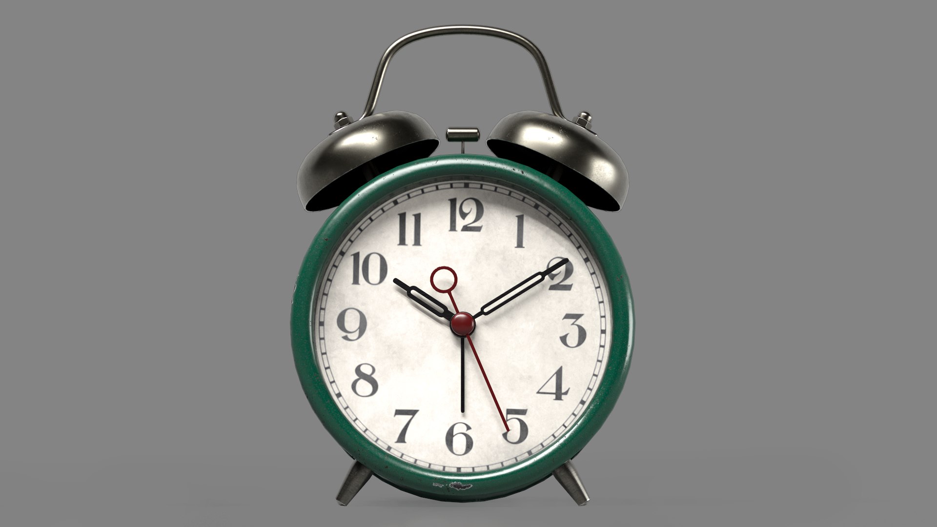 3D Sterling Noble Double Bell Alarm Clock model - TurboSquid 1784412
